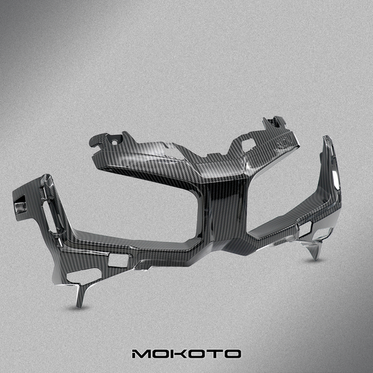 MOKOTO ADV 160 HEADLIGHT MASK CARBON