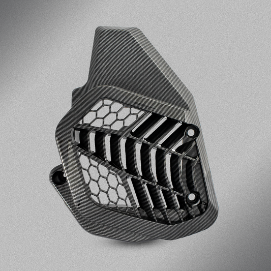 MOKOTO ADV 150 RADIATOR COVER CARBON]