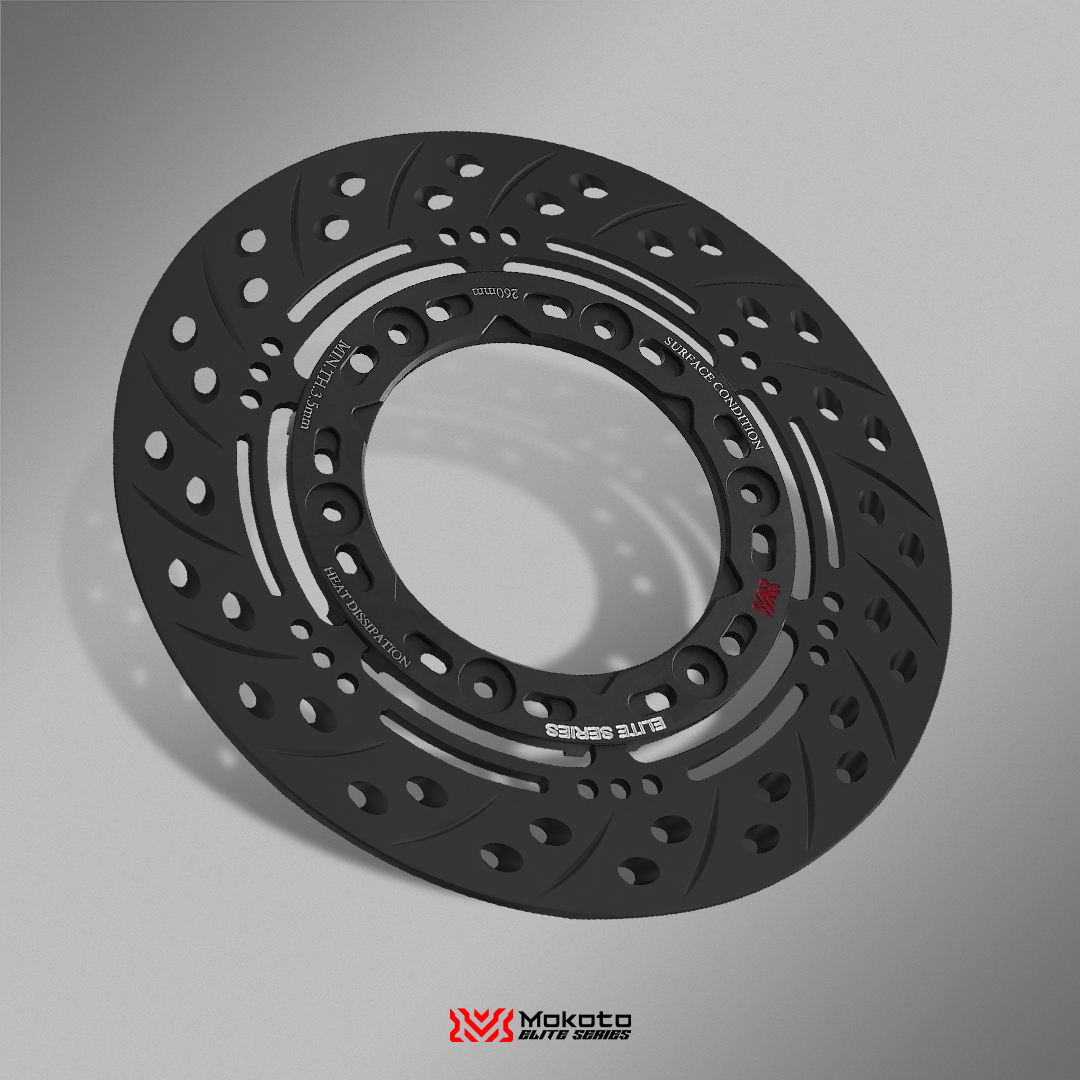 MOKOTO ELITE FLOATING FRONT DISC A7075 ALUMINUM ALLOY
