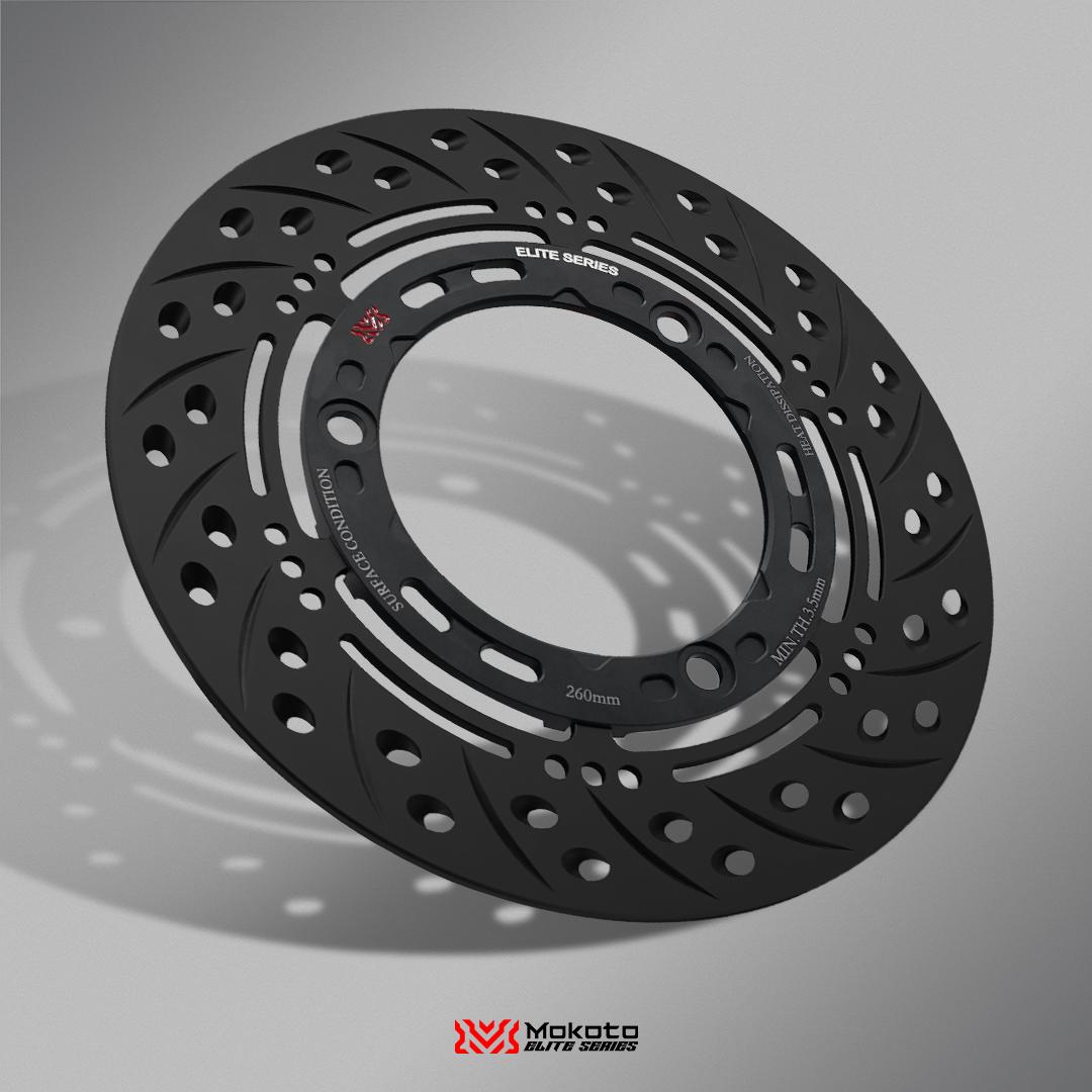 MOKOTO ELITE FLOATING FRONT DISC A7075 ALUMINUM ALLOY