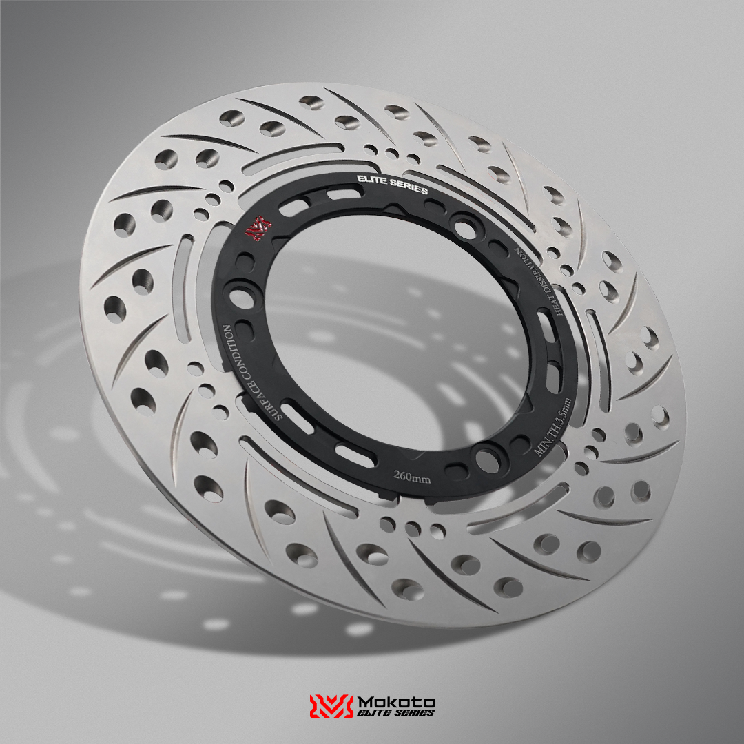 MOKOTO ELITE FLOATING FRONT DISC A7075 ALUMINUM ALLOY