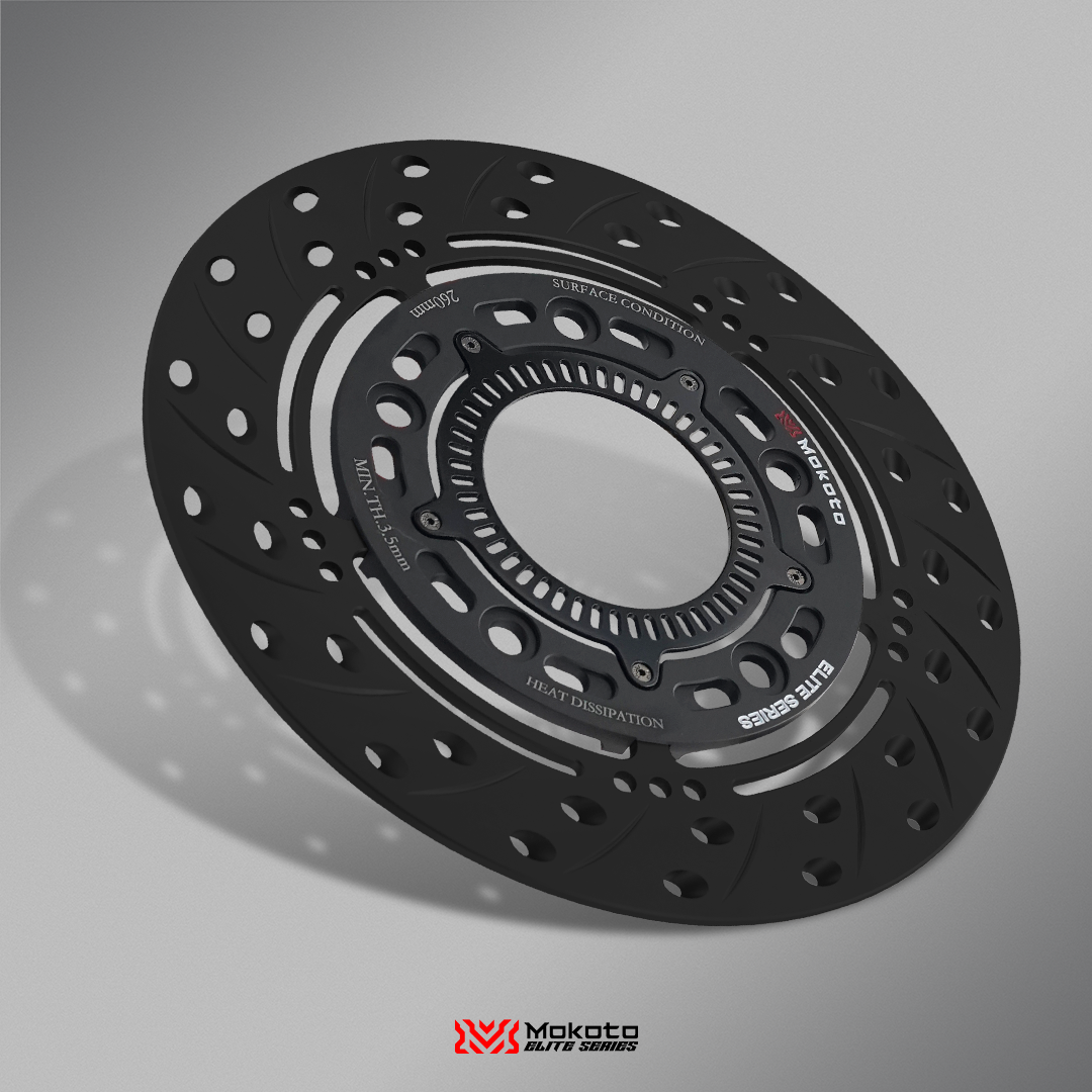 MOKOTO ELITE FLOATING FRONT DISC A7075 ALUMINUM ALLOY