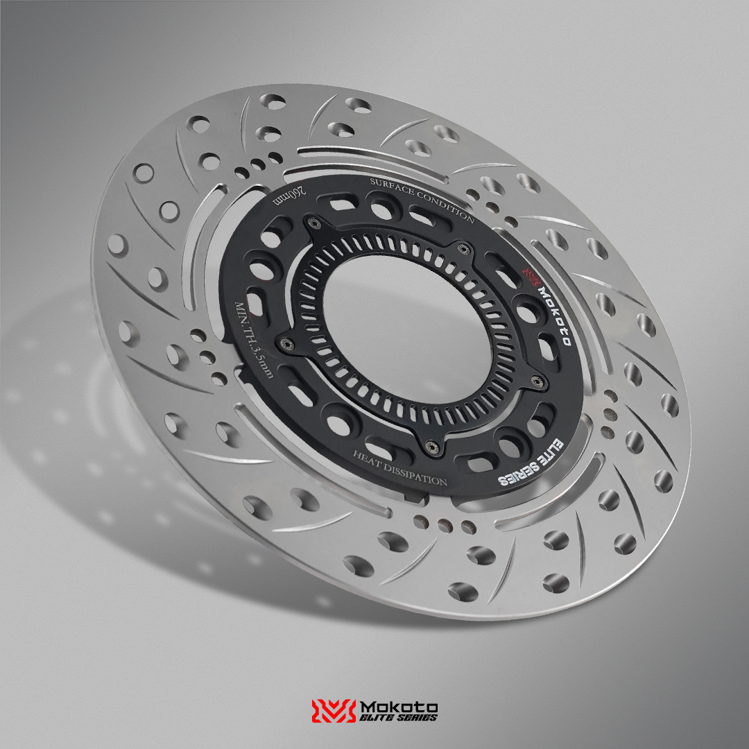 MOKOTO ELITE FLOATING FRONT DISC A7075 ALUMINUM ALLOY