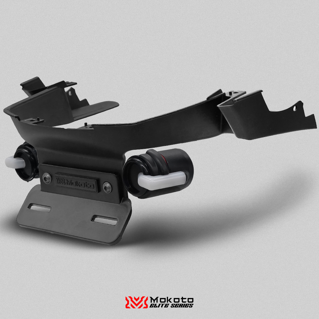MOKOTO ELITE TAIL TIDY WITH SIGNAL LIGHT PLATE HOLDER  AEROX V3 STANDARD / TURBO