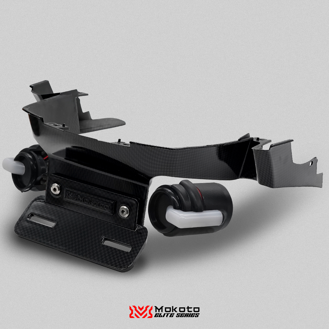 MOKOTO ELITE TAIL TIDY WITH SIGNAL LIGHT PLATE HOLDER  AEROX V3 STANDARD / TURBO