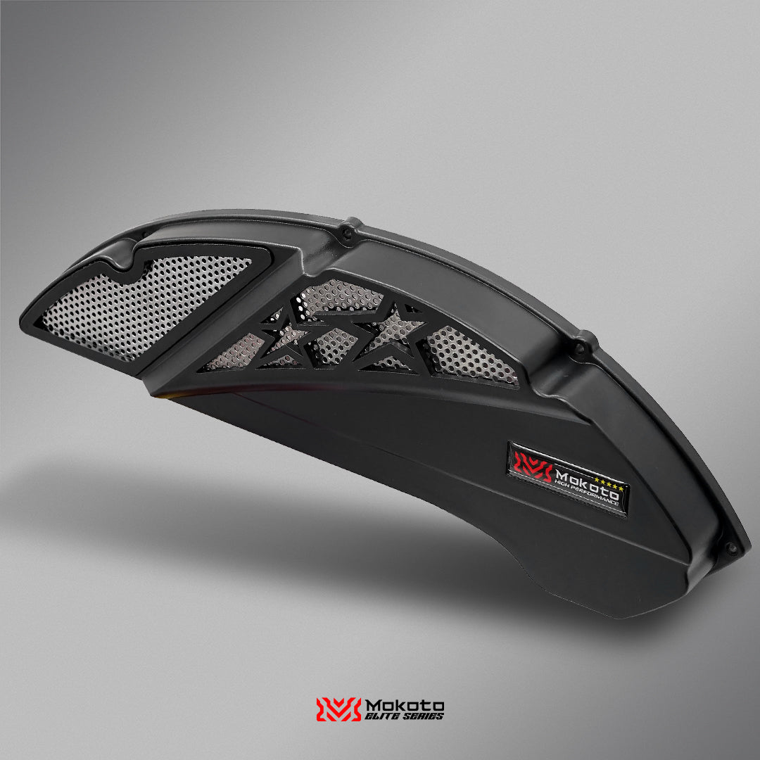 MOKOTO ELITE STAR LIGHT AIR FILTER COVER AEROX V2 V3 / NMAX V2 V3