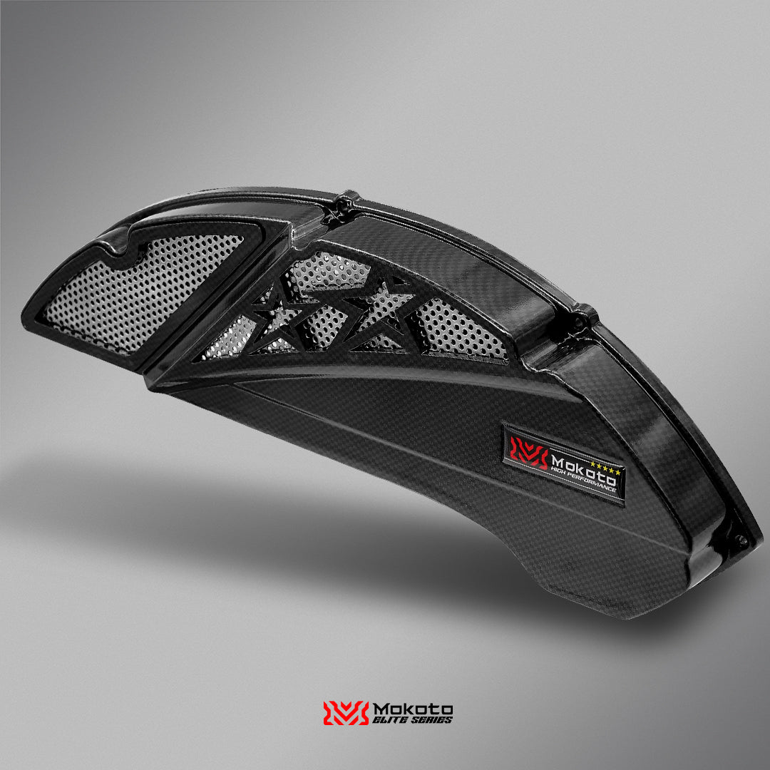 MOKOTO ELITE STAR LIGHT AIR FILTER COVER AEROX V2 V3 / NMAX V2 V3