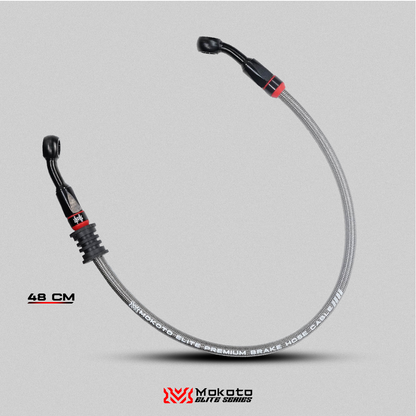 MOKOTO ELITE BRAKE HOSE STAINLESS STEEL DISC CALIPER HEAT RESISTANT HOSE