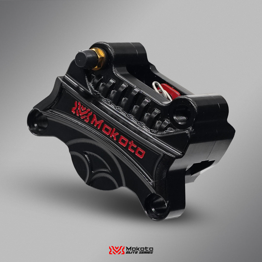 MOKOTO ELITE 2POT CNC BRAKE CALIPER UNIVERSAL HYDRAULIC SYSTEM