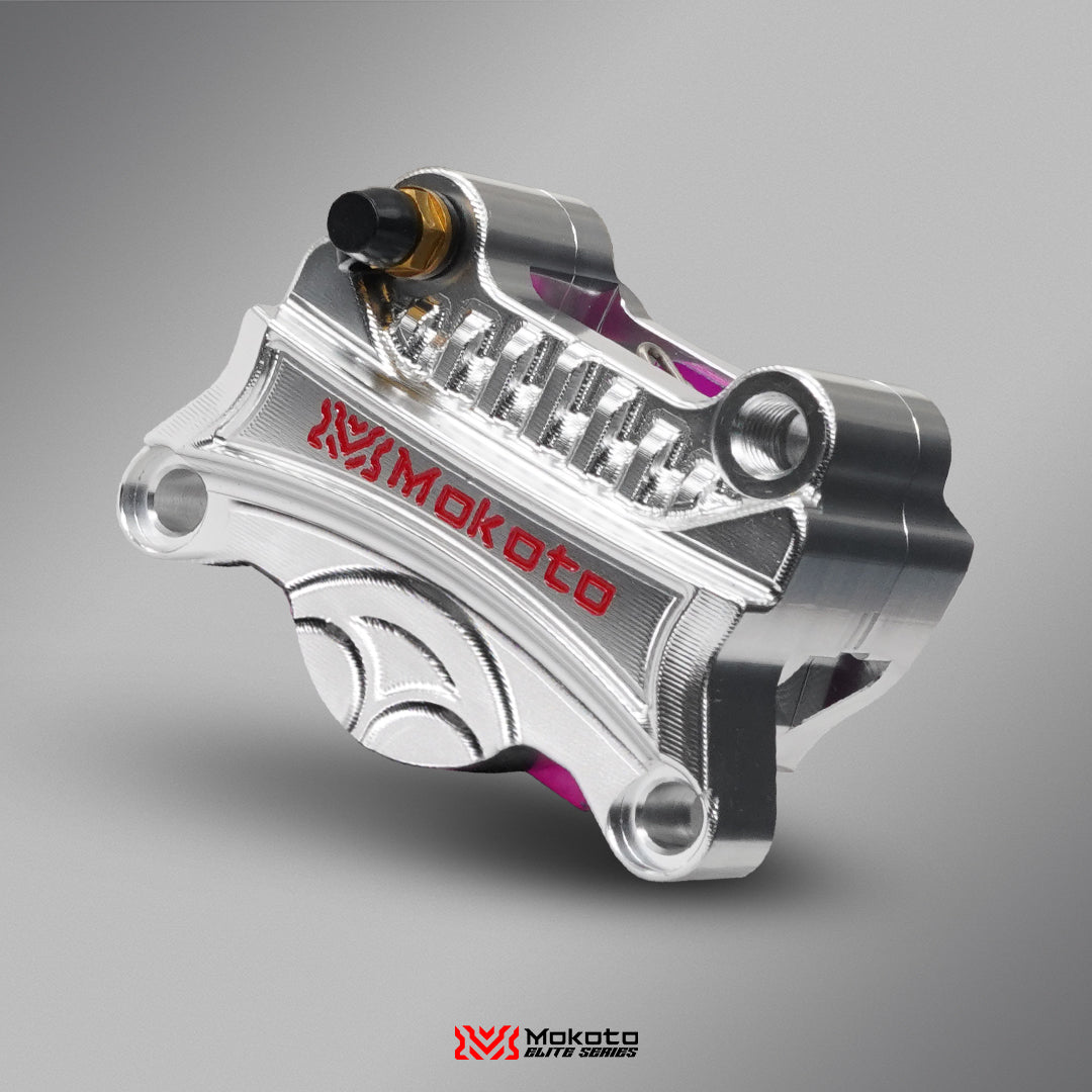 MOKOTO ELITE 2POT CNC BRAKE CALIPER UNIVERSAL HYDRAULIC SYSTEM