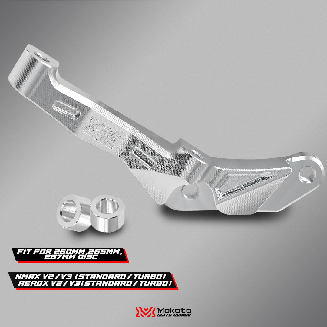 MOKOTO ELITE 4 POT CNC CALIPER BRACKET