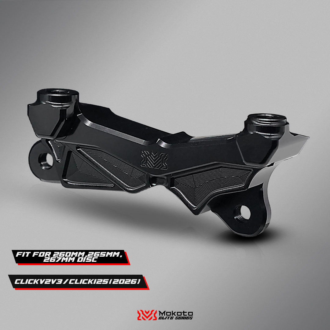 MOKOTO ELITE 4 POT CNC CALIPER BRACKET