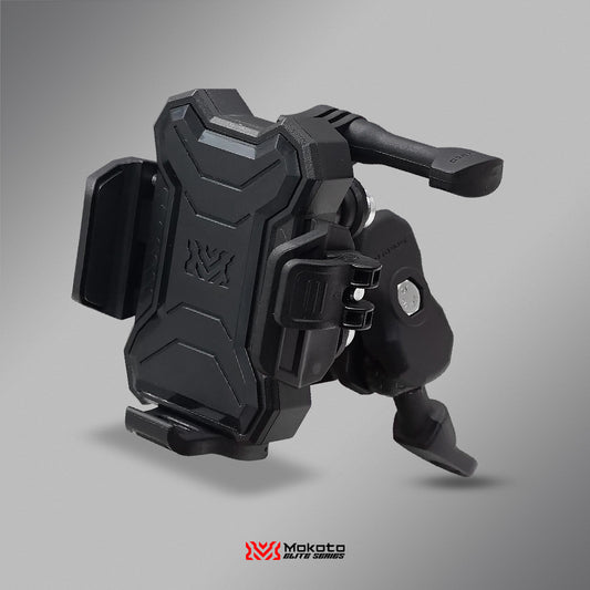 MOKOTO ELITE CELLPHONE HOLDER 360° ANTI-VIBRATION WITH LOCKING MECHANISM SIDE MIRROR TYPE