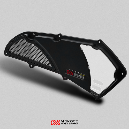 MOKOTO ELITE SLIM DESIGN AIR FILTER COVER WITH TRANSPARENT PCX-ADVCLICK 160