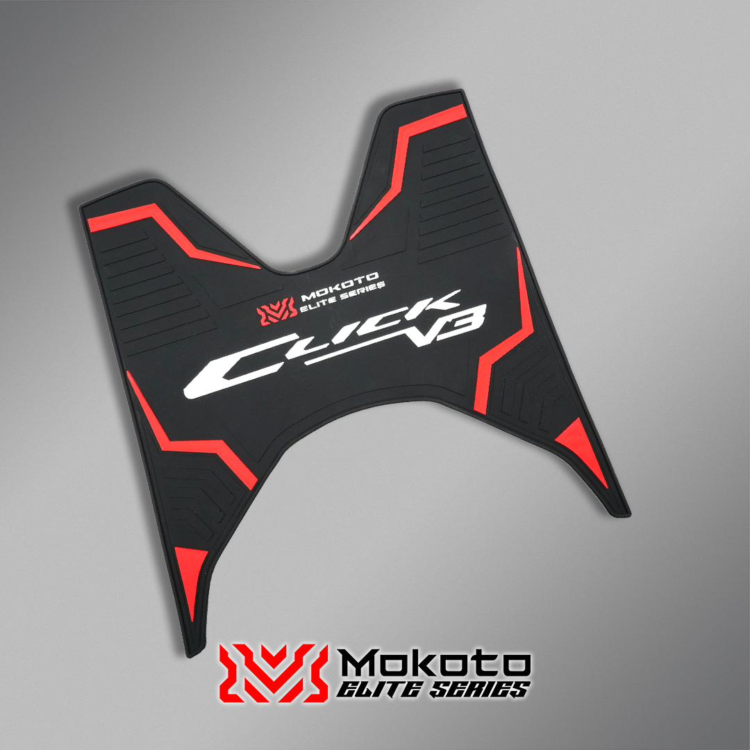 MOKOTO ELITE SERIES CLICK V3 FOOTBOARD RUBBER MATTING WITH EMBOSSED LOGO