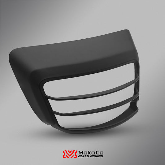 MOKOTO ELITE GIORNO 125  GRILL TYPE TAIL LIGHT COVER MATTE BLACK