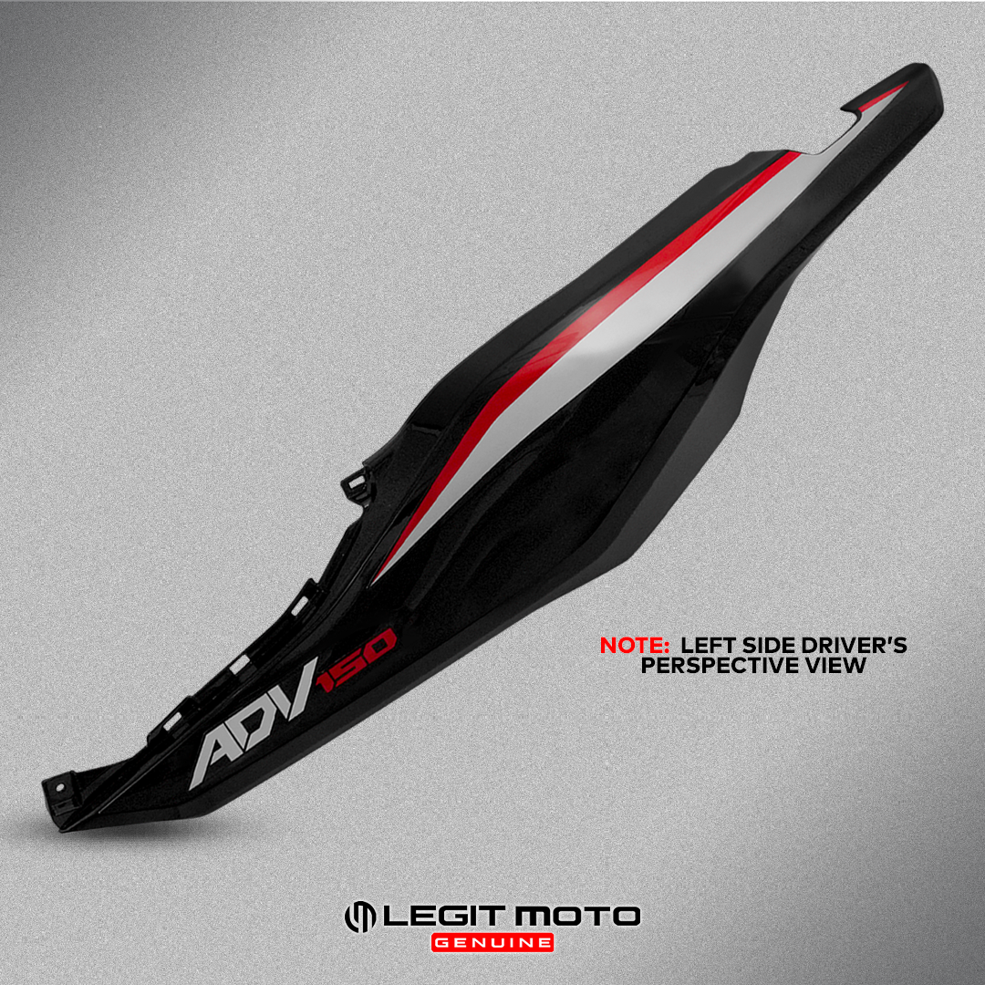 LEGITMOTO ADV 150 BODY SIDE COVER BLACK