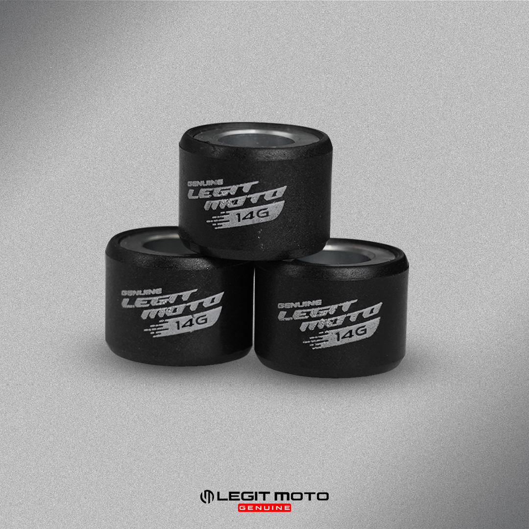 LEGITMOTO FLYBALL ROLLER WEIGHT SET NMAX, AEROX, MIO I125_M3, GEAR, GRAVIS, SOUL I
