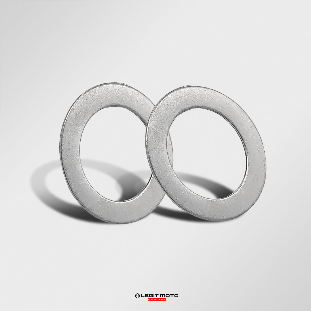 LEGITMOTO PULLEY WASHER CHROME 1MM