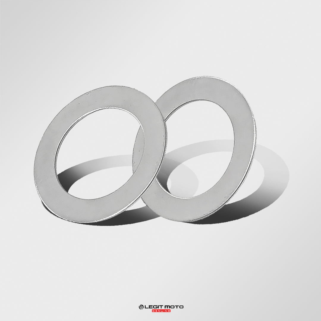 LEGITMOTO PULLEY WASHER CHROME 1MM
