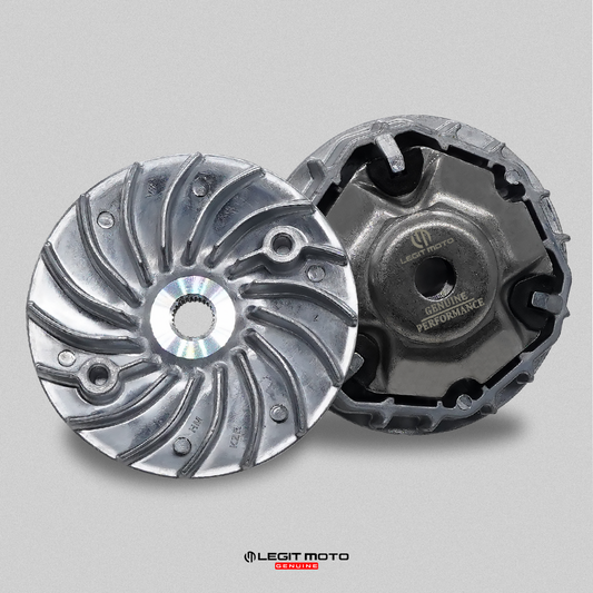 LEGITMOTO CVT SET PULLEY / CTV AND DRIVE FACE ASSY