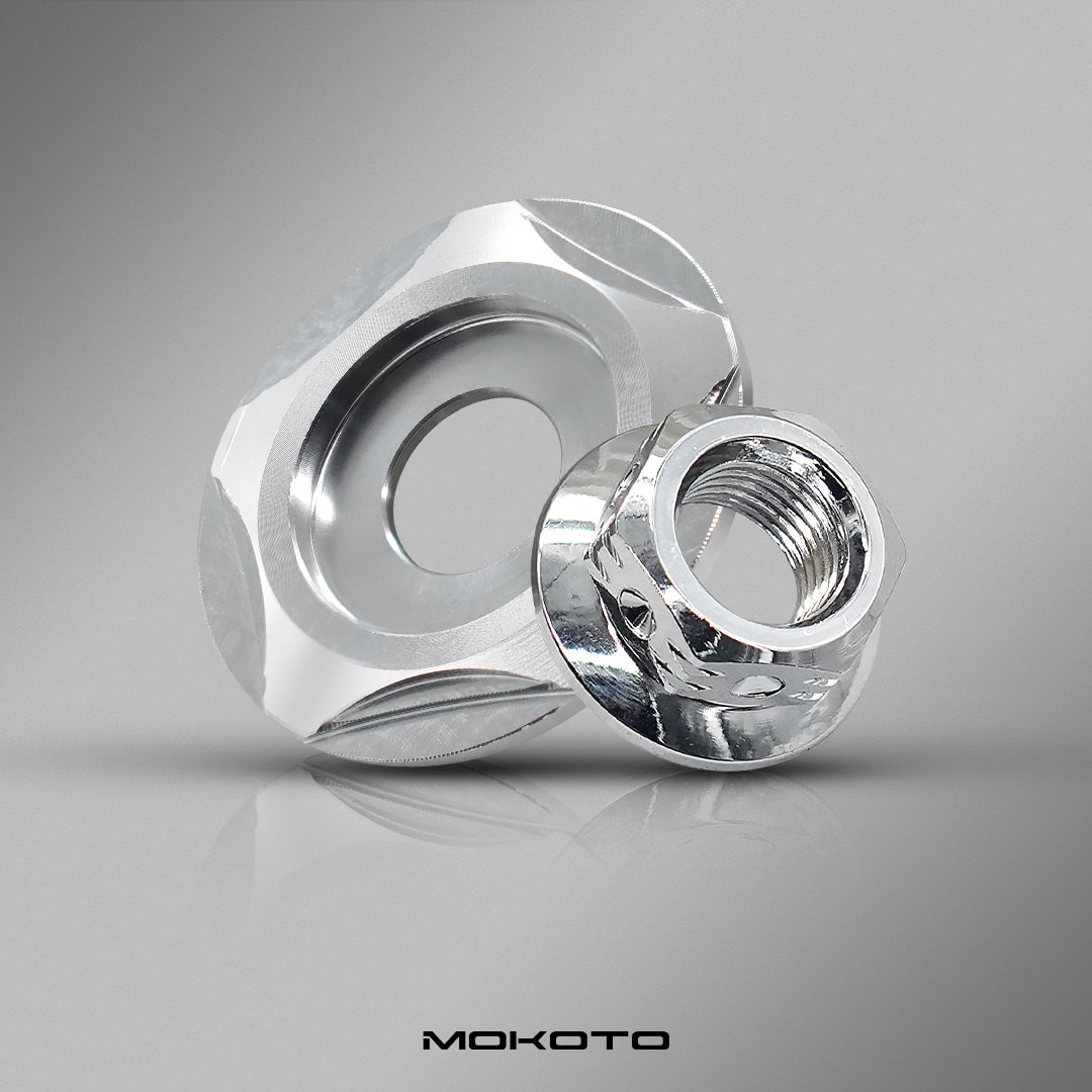 MOKOTO PULLEY NUT SILVER CLICK V1V2V3 CLICK 125 2026