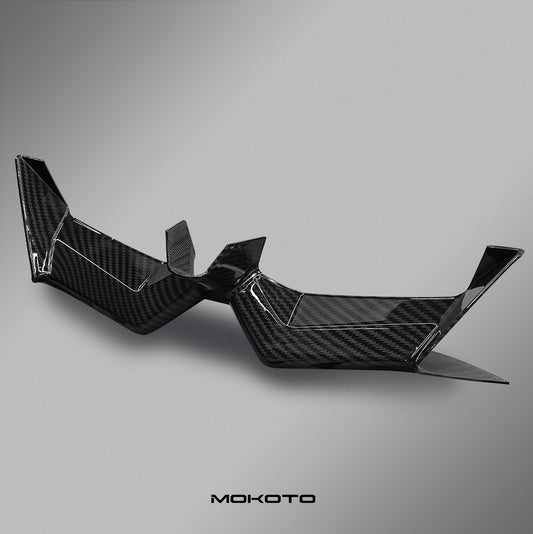 MOKOTO AEROX V3 FRONT NOSE WINGLET COVER CARBON