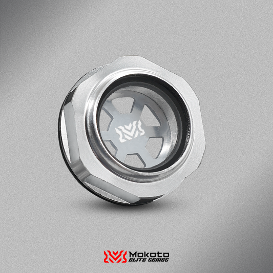 MOKOTO CLICK 160 ADV 160 PCX 160 CLEAR GLASS TAPPET CAP WITH 0-RING RUBBER 30MM
