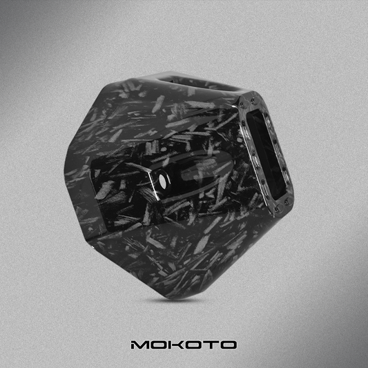 MOKOTO MUFFLER TIP COVER CLICK 150 FORGED CARBON