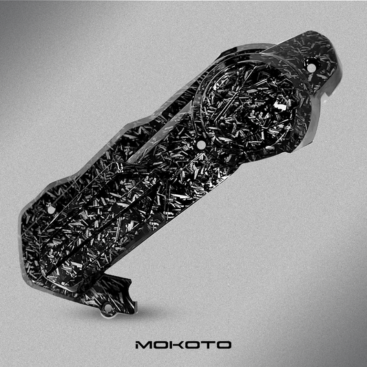 MOKOTO NMAX V2 CRANK CASE COVER FORGED CARBON