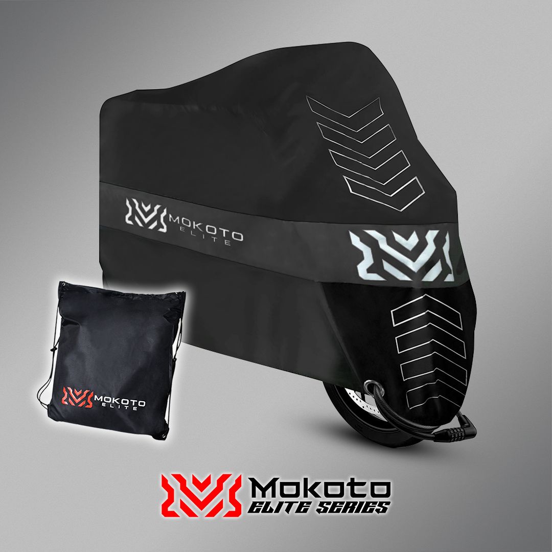 MOKOTO ELITE SERIES HEAVY DUTY MOTOR COVER ANTI - UV AND ANTI - RAIN