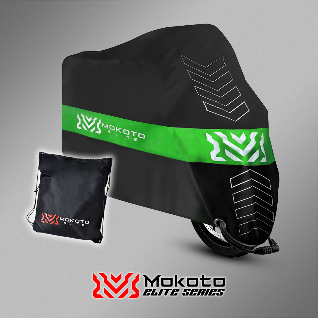 MOKOTO ELITE SERIES HEAVY DUTY MOTOR COVER ANTI - UV AND ANTI - RAIN