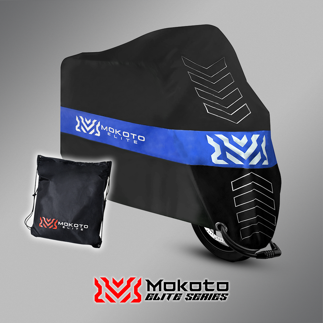 MOKOTO ELITE SERIES HEAVY DUTY MOTOR COVER ANTI - UV AND ANTI - RAIN