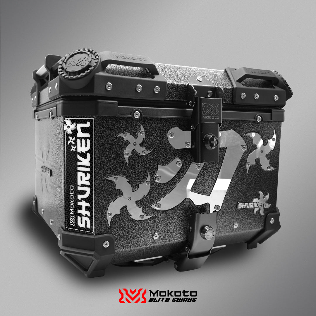 MOKOTO ELITE SHURIKEN 45LITER ALLOY TOP BOX