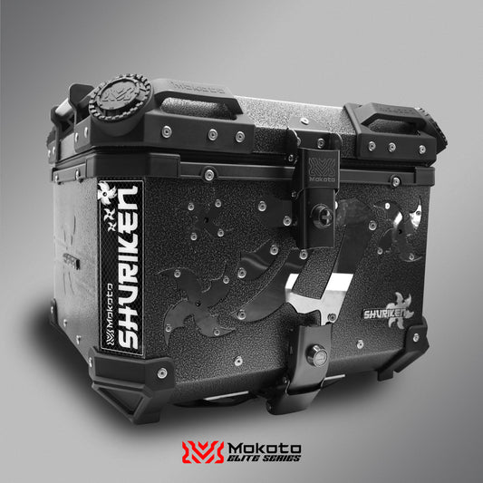 MOKOTO ELITE SHURIKEN 45LITER ALLOY TOP BOX