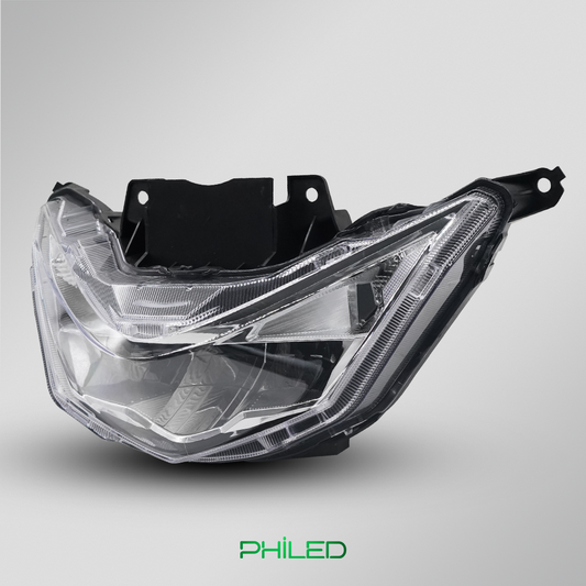PHILED BEAT FI V3 HEADLIGHT ASSY CLEAR LED LENS