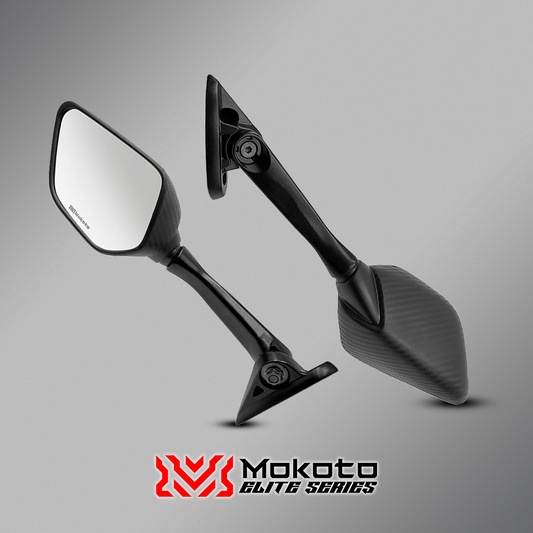 MOKOTO ELITE SERIES R25 NMAX LONG STEM / SHORT STEM SIDE MIRROR