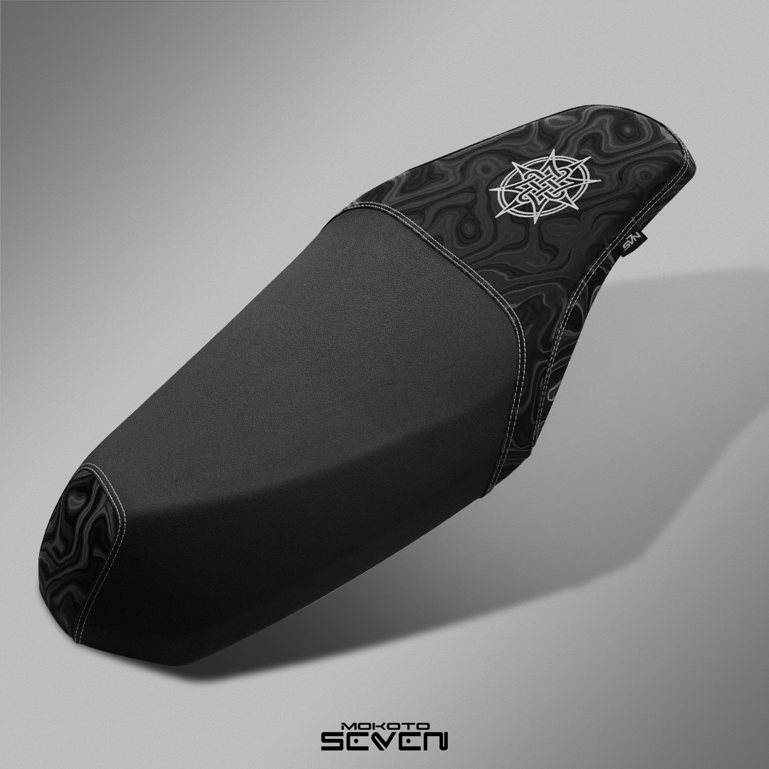 MOKOTO SEVEN 3D SMOKE STYLE LIHA DESIGN FLAT SEAT AEROX V3