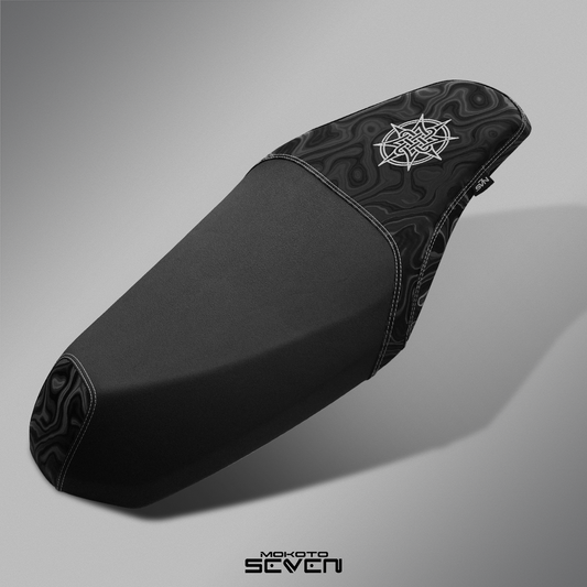 MOKOTO SEVEN 3D SMOKE STYLE LIHA DESIGN FLAT SEAT AEROX V3