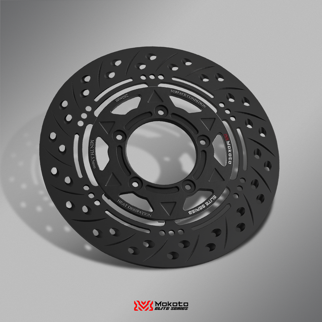 MOKOTO ELITE FLOATING FRONT DISC A7075 ALUMINUM ALLOY