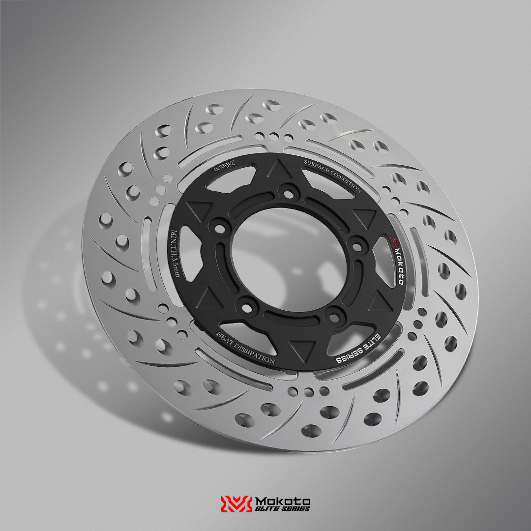 MOKOTO ELITE FLOATING FRONT DISC A7075 ALUMINUM ALLOY
