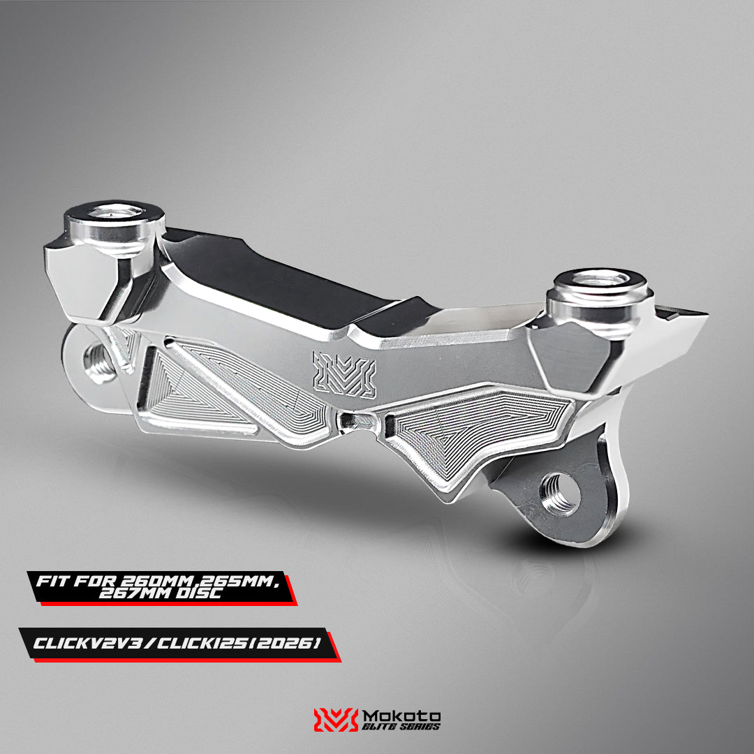 MOKOTO ELITE 4 POT CNC CALIPER BRACKET